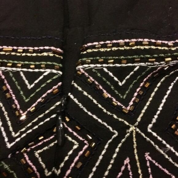 NEW forever 21 sequin mini skirt - black size SX - Picture 4 of 8